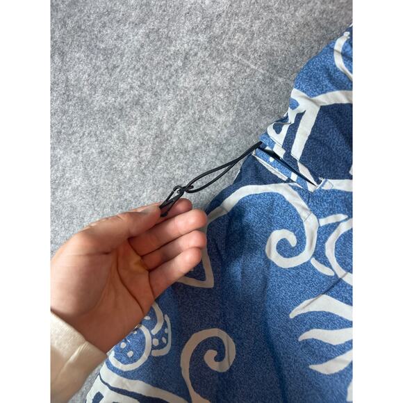 Patagonia Board Shorts Mens 33 Blue Wavefarer Floral Swim Trunks Surf Hawaiian - Picture 6 of 6